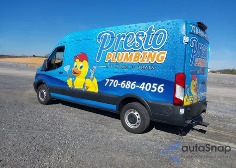 2019 Ford Transit-250 z USA, uszkodzony, nr VIN 1FTYR2CM9KKA58750